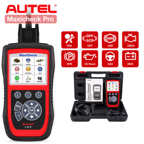 Autel Autel Maxicheck Pro OBD2 Auto Diagnostic Scanner Tool ABS Auto Bleed EPB DPF SRS Code Reader