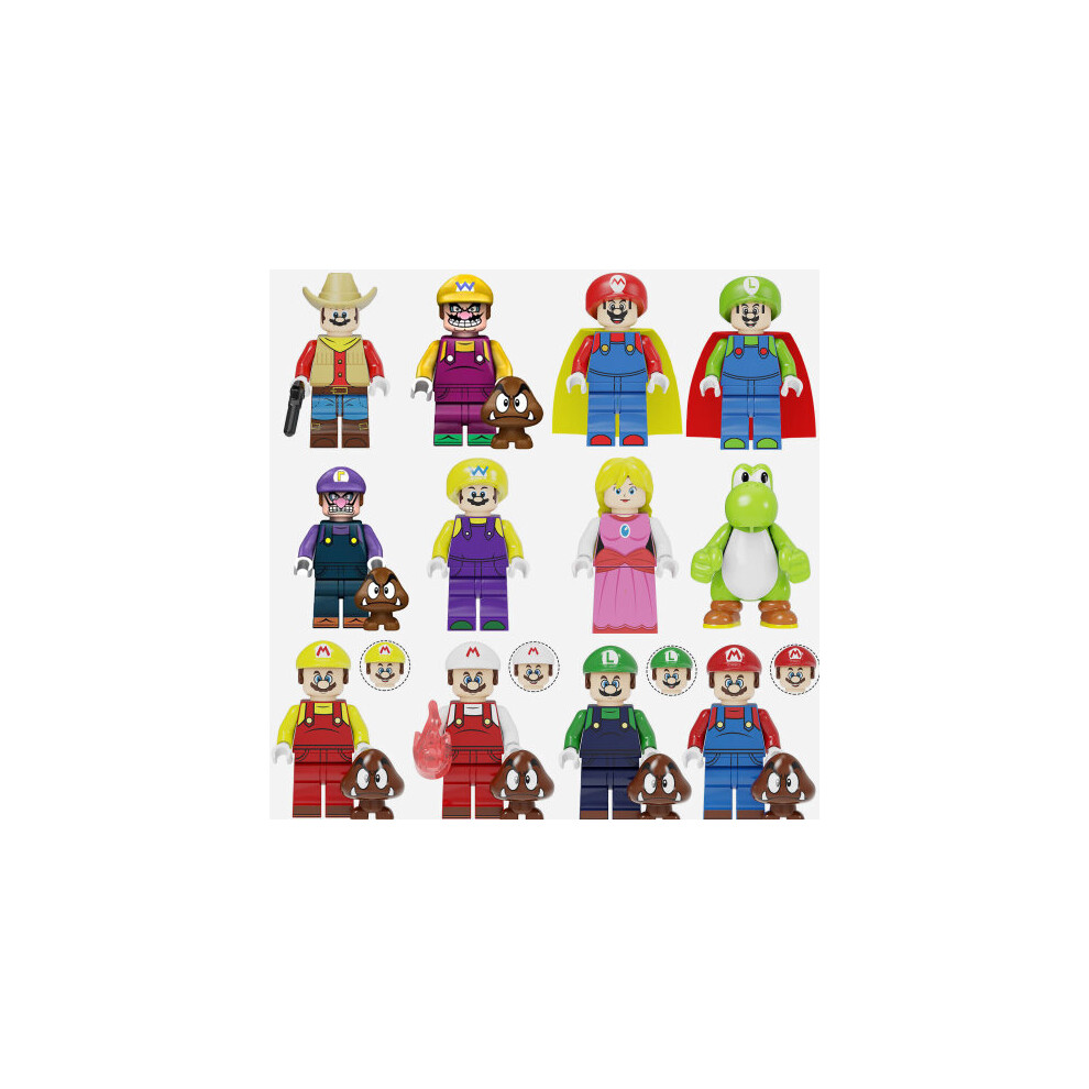 Lego super best sale smash bros minifigures