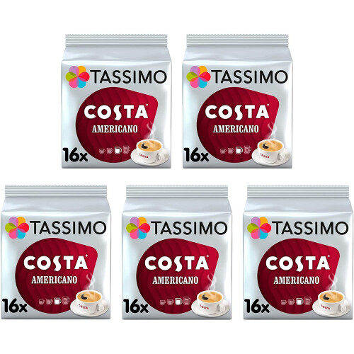 Tassimo Costa Americano Coffee Capsule (Pack 16) - 4031506