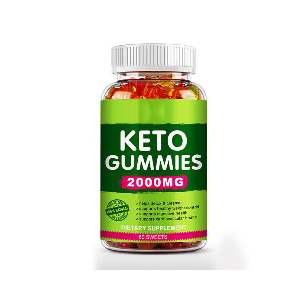 Keto Gummies Weight Loss Malic Acid Ketogenic Diet Supplement Slimming 