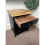 Industrial Bedside Table Vintage Retro Storage Cabinet Rustic Solid Wood Metal Cupboard 3