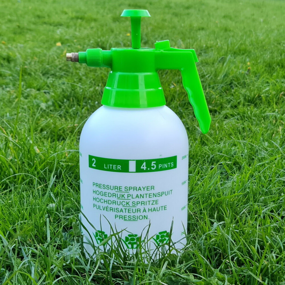 2L Garden Pressure Spray Bottle Portable Hand Pump Sprayer