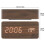 (Black) LED Wood Alarm Clock Voice Control Time Date Temperature Digital Bamboo Rectangle Table Desktop Clock 6