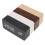 (Black) LED Wood Alarm Clock Voice Control Time Date Temperature Digital Bamboo Rectangle Table Desktop Clock 2