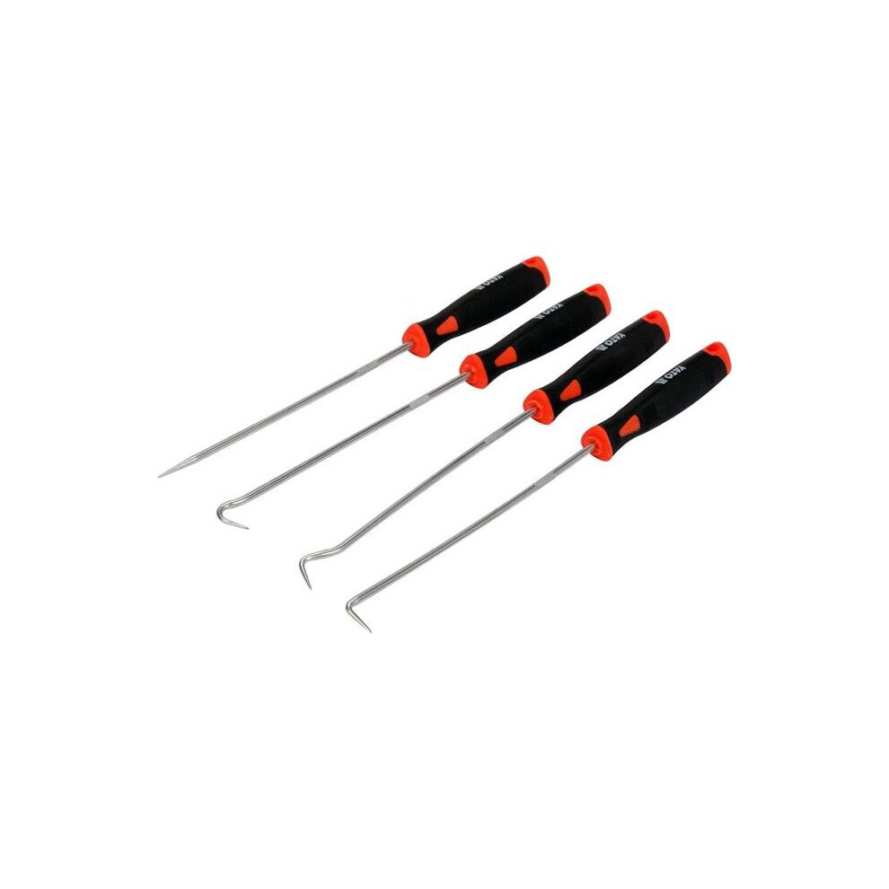 Yato Yt-08429, Long Pick And Hook Set 4 Pcs 240Mm Long Soft Grip Handles 5906083076091