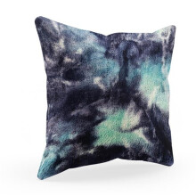 Plutus Brands PBSF2315-P-1220-DP 12 x 20 in. Fureal Animal Faux Fur Luxury Throw Pillow, Blue