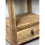 Rustic Bedside Table Vintage Asian Style Side Cabinet Nightstand Solid Wood Stand Unit 5