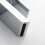 NES Home Gemini Waterfall Bathroom Single Lever Chrome Basin Mono Mixer Square Tap 3