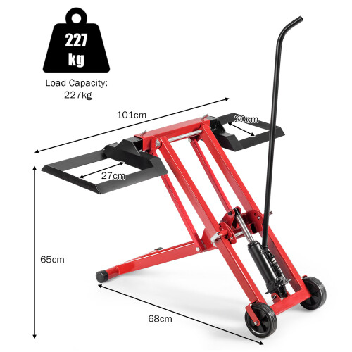 Costway Lawn Mower Lift Jack Lawn Mower Lift Jack Zero Turn 1