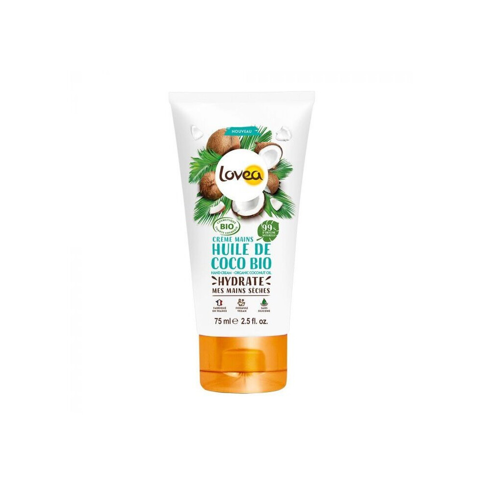 Cream Lovea Huile De Coco Bio Hand 75 Ml
