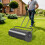 Costway 63L Metal Lawn Roller Patio Push Tow Behind Poly Roller 8