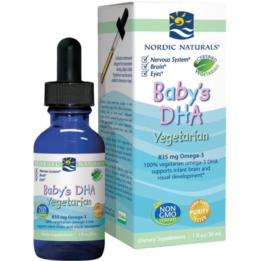 Nordic Naturals Baby's DHA Vegetarian 1oz