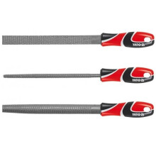 YATO YT-6222, professional wood file rasp set 3pcs, 250mm long soft grip