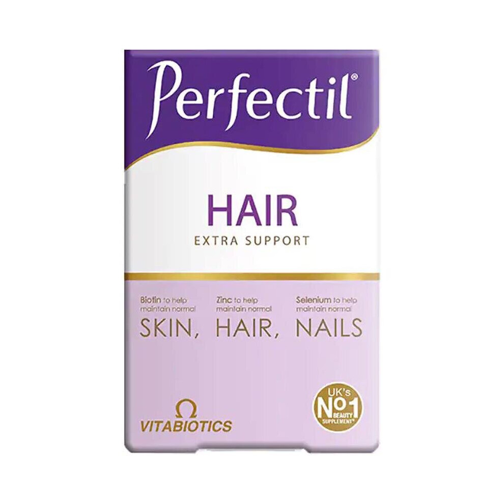 Vitabiotics Perfectil Plus Tablets Get Stronger, Healthier Hair 60's