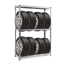 120 x 40 x 180CM Tire Rack Storage Tire Garage Storage Utility Rack