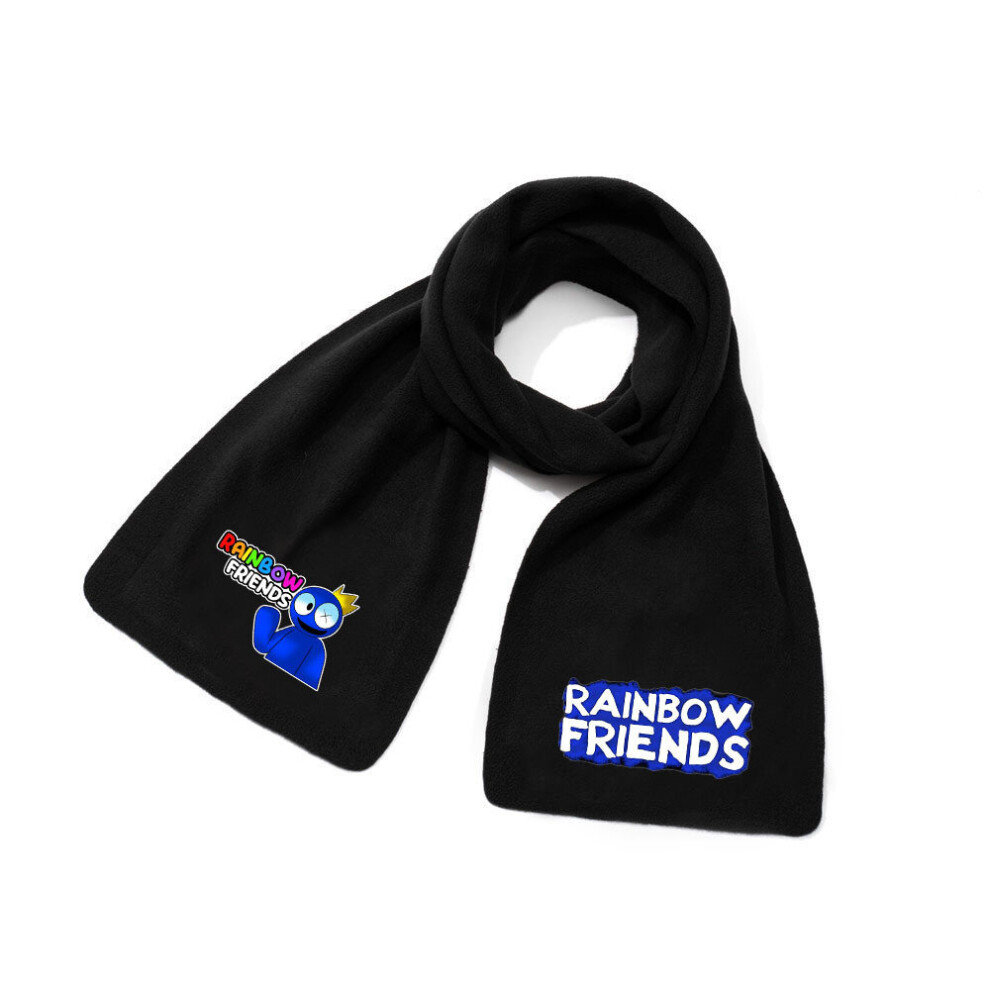 (Friends) Scarf Rainbow Friend Warmth Printed Solid Colour Scarf Winter Neck Protector-image-OPC-PBKZTBX-NEW