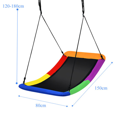 Casart 150CM Skycurve Platform Tree Swing for Kids and Adults 1