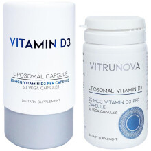 Vitrunova Vitamin D3 liposomal Capsule Vega Capsules 60's