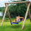 Casart 150CM Skycurve Platform Tree Swing for Kids and Adults 5