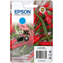 Epson 503XL Chillies Cyan Ink Cartridge