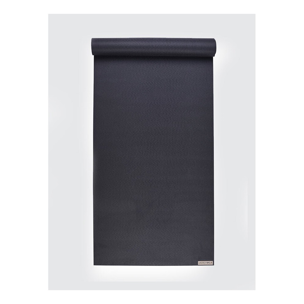 (Black) Jade Yoga Harmony 74" Inch Yoga Mat 5mm