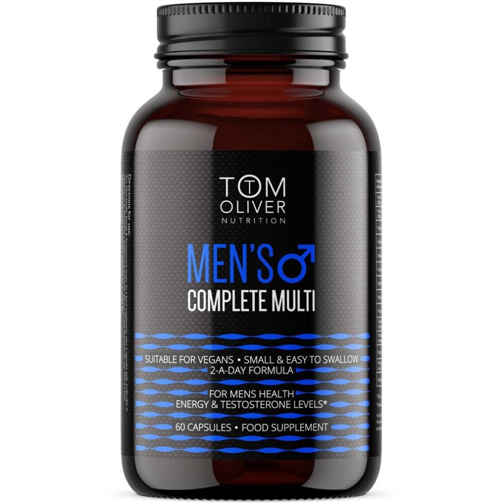Tom Oliver Mens Complete Multi Capsules 60's