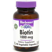 Bluebonnet's Biotin 1000mcg Capsules 90's