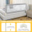 Casart Bed Rail for Toddlers 24-Level Height Adjustable Safety Bed Guardrail 6