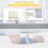 Casart Bed Rail for Toddlers 24-Level Height Adjustable Safety Bed Guardrail 9