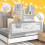 Casart Bed Rail for Toddlers 24-Level Height Adjustable Safety Bed Guardrail 7