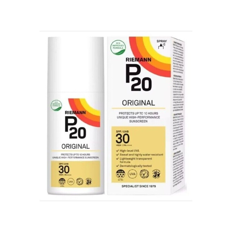 Riemann P20 Original SPF 30 Spray - 200 Ml