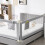 Casart Bed Rail for Toddlers 24-Level Height Adjustable Safety Bed Guardrail 3