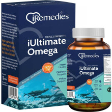 Iremedies Iultimate Omega Heart Brain Support Softgels - 60'S