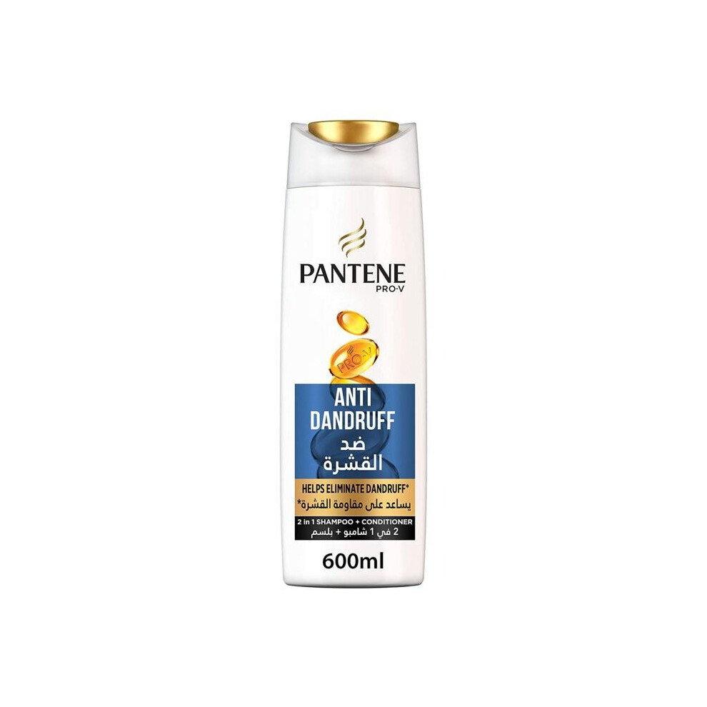 Pantene Pro-V Anti-Dandruff 2-In-1 Shampoo + Conditioner 600ml