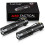 LETMY A50 Tactical Flashlight, Super Bright LED Mini Flashlights with Belt Clip (2 Pack) 1