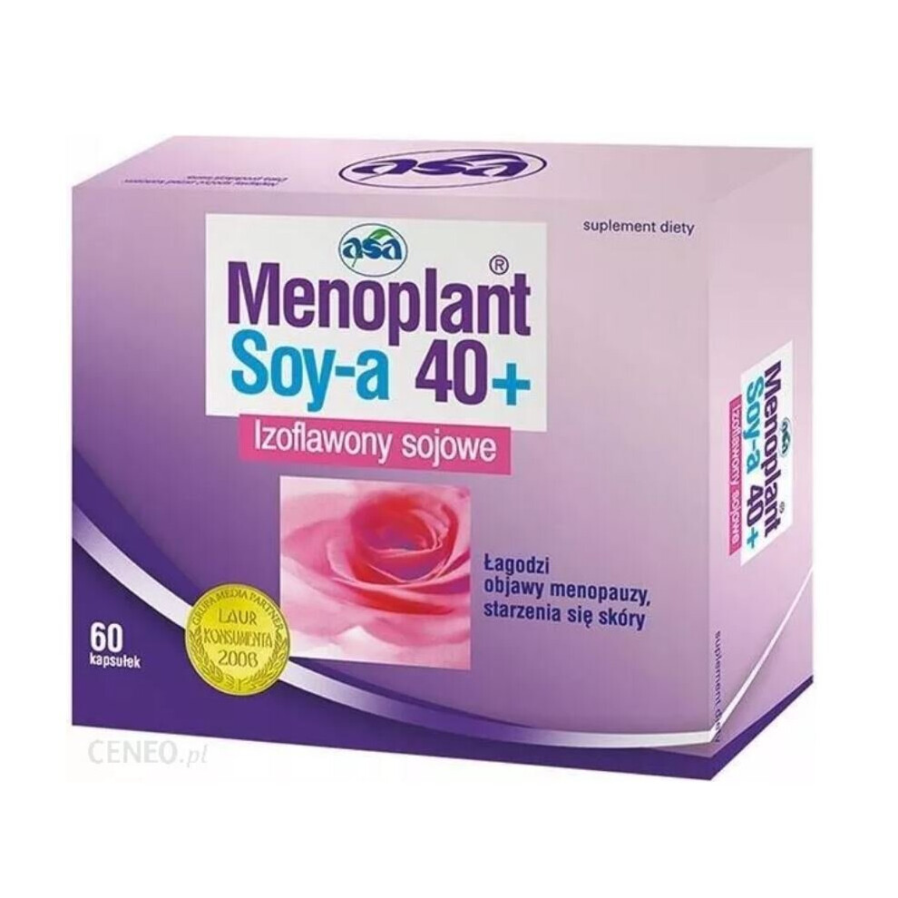 MENOPLANT SOY-A 40+ menopause 60 cap improves nerves sweating