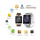 (Rose Gold) HD Camera Smart Watch 3