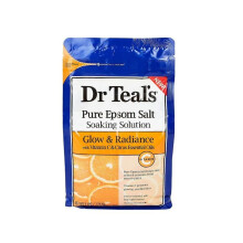 Dr Teal's Pure Epsom Salt Soaking Solution Vitamin C And Citrus Essential Oils 1036 g