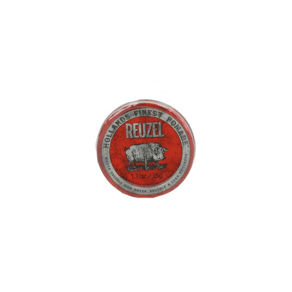 Reuzel Red Medium Hold High Shine Water Soluble Pomade 35G Men