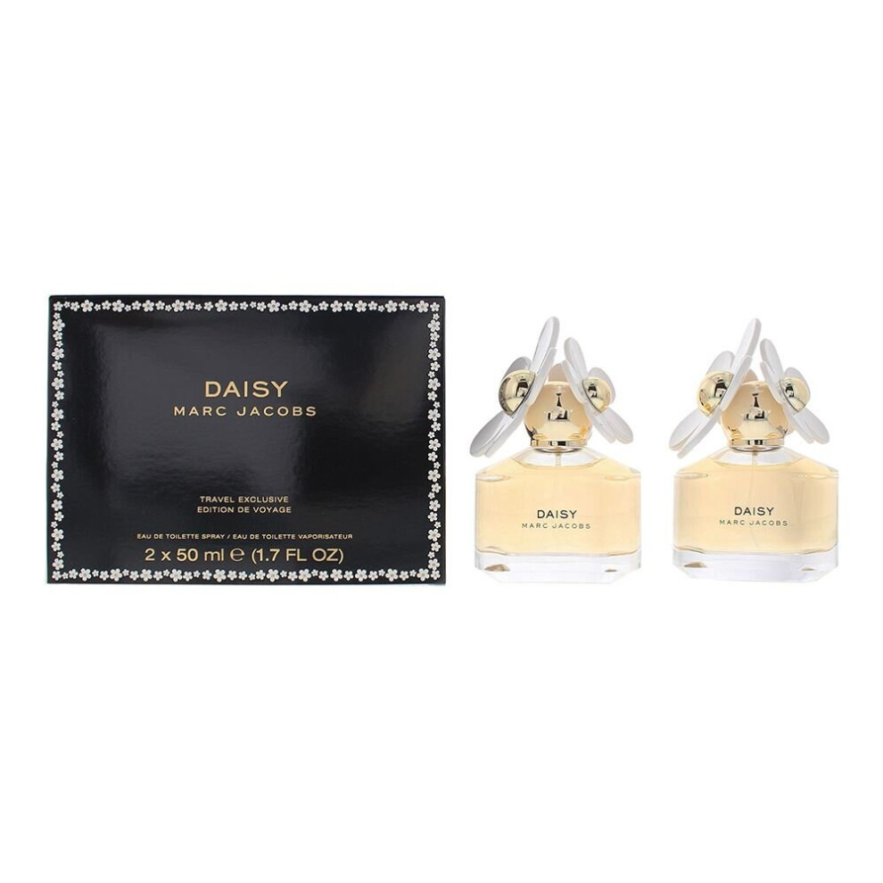 Marc Jacobs Daisy 2 Piece Gift Set: Eau De Toilette 2 X 50ml Women Spray
