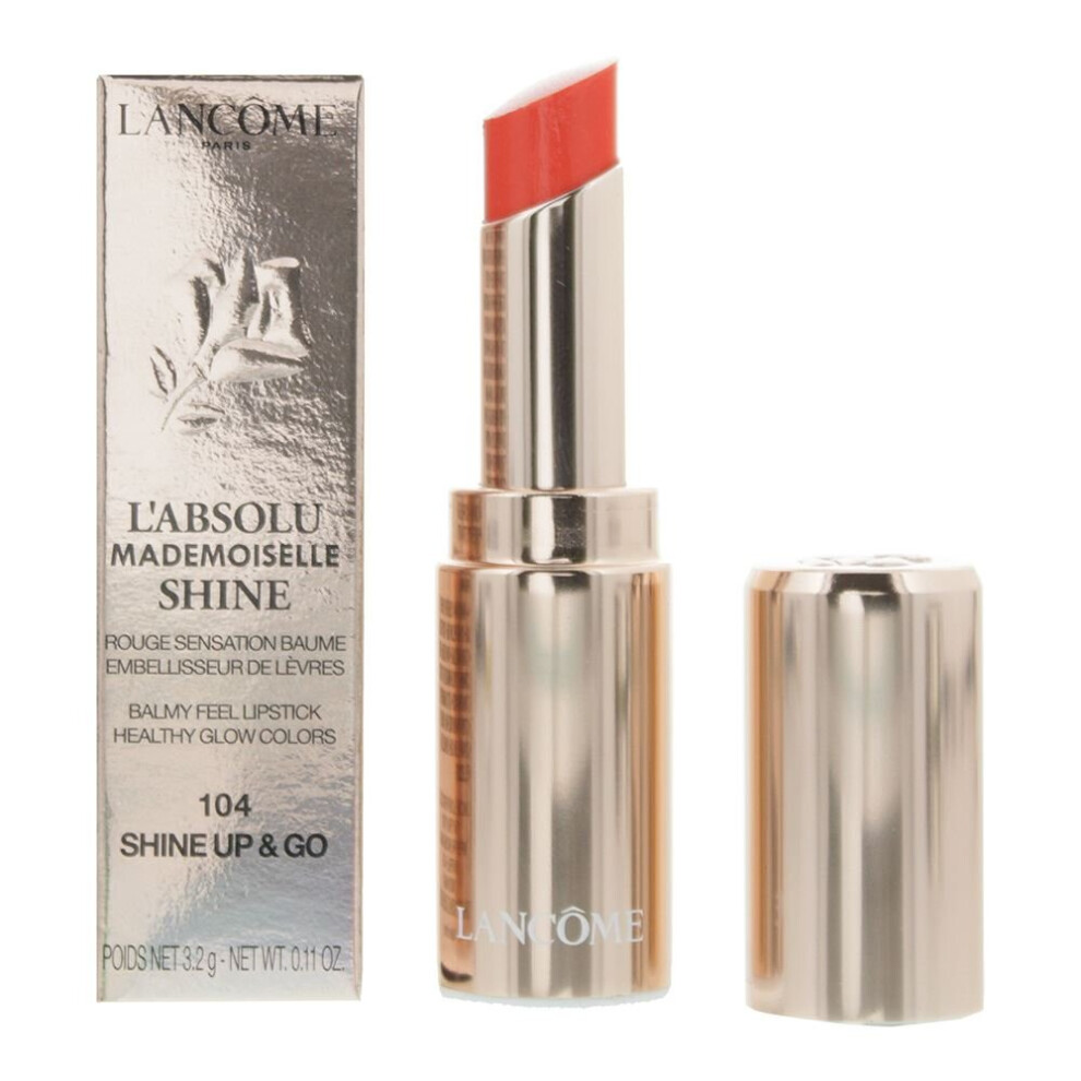 Lancome L'Absolu Mademoiselle Shine 104 Shine Up Go Lip Stick 3.2g