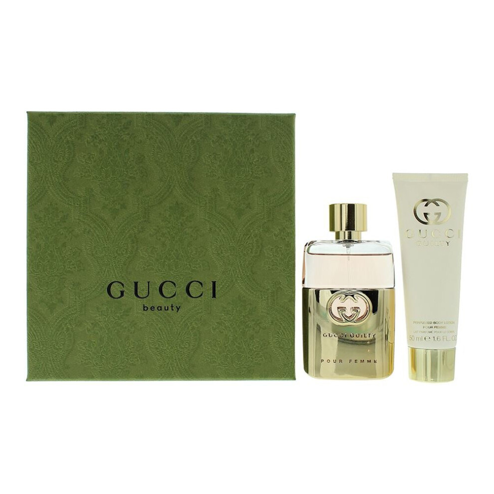 Gucci Guilty Pour Femme 2 Pcs Gift Set: EDP 50ml - Body Lotion 50ml Women Spray