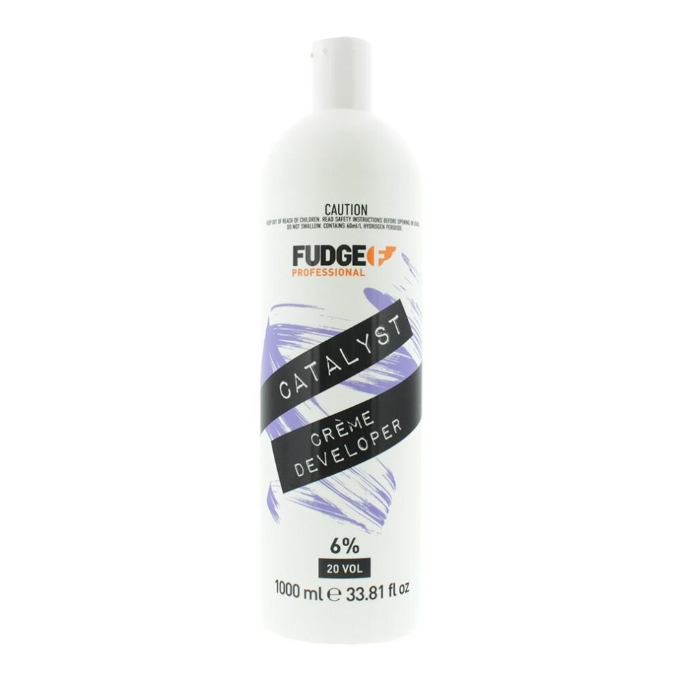 Fudge Professional Catalyst 20 Volume 6 % Cream Developer 1000ml Women