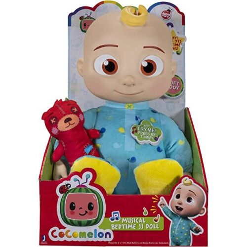 CoComelon Musical Bedtime JJ Doll Preschool Learning