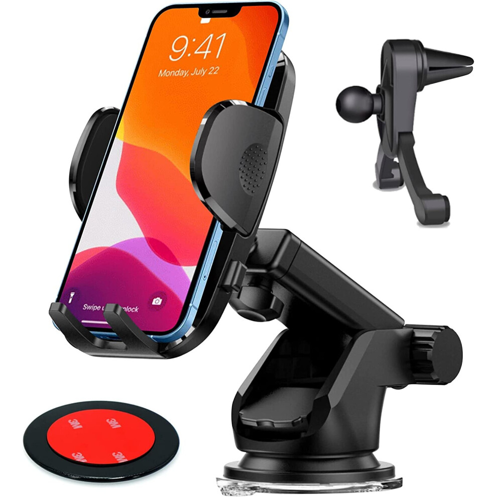 Car Phone Holder - 360Â¡Ã£ Shockproof Super Suction 9413633945944