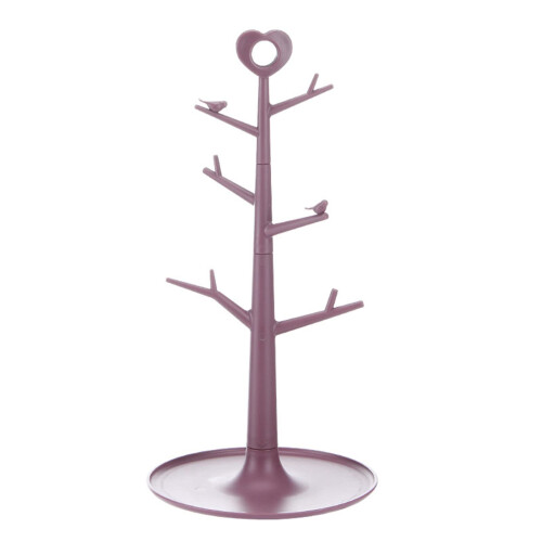 Mug Holder Tree Multifunctional Display Tree Stand with 6 Hooks
