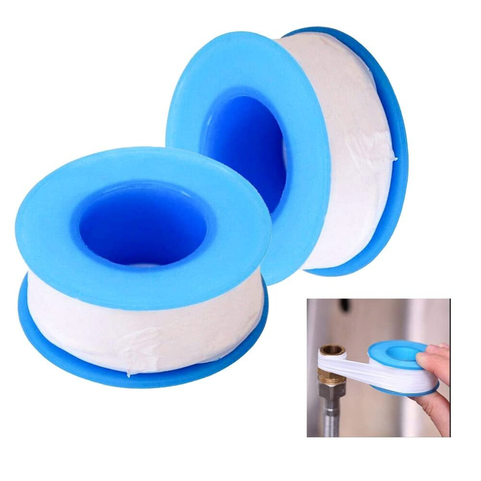 2 Rolls Of Plumbers Tape, 20M Thread Sealing Tape Ptfe Tape 9413633946712