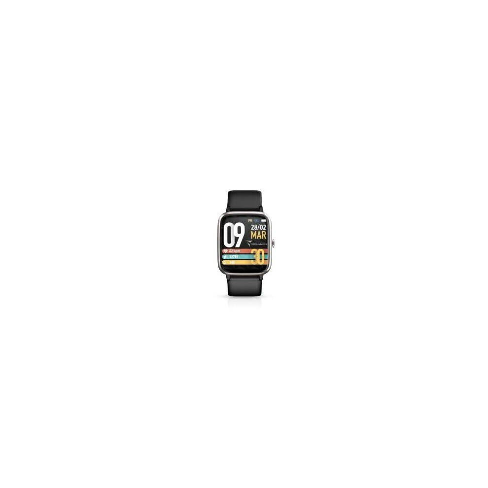 Techmade Silver/Black Smartwatch Move Allum. Gps 1.3" +