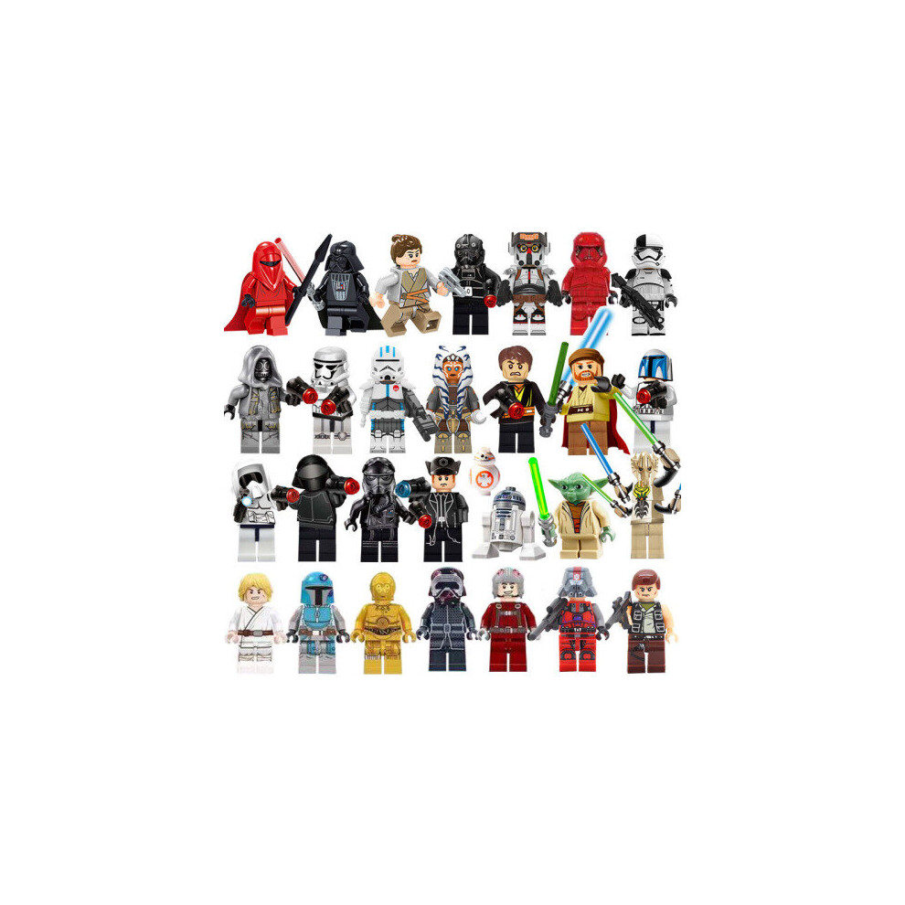 29pcs/set Star Wars Minifigure Model Building Block Figure Toy Kids Toy Gift