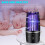 Electric Insect Zapper Mosquito Killer Lamp Rechargeable Fly Killer UK 12